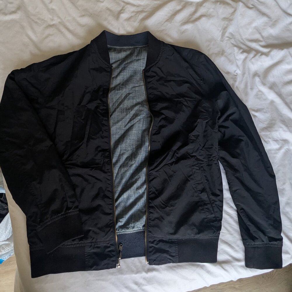 Old Navy Reversible Bomber Jacket Men's Small